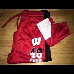 Size Large Stadium Athletics WI Badger Pants